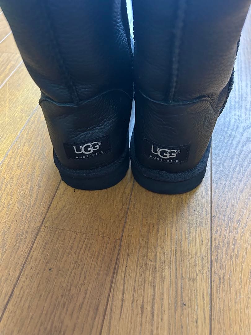 UGG ブラック ムートンブーツ　ブラック/26cm