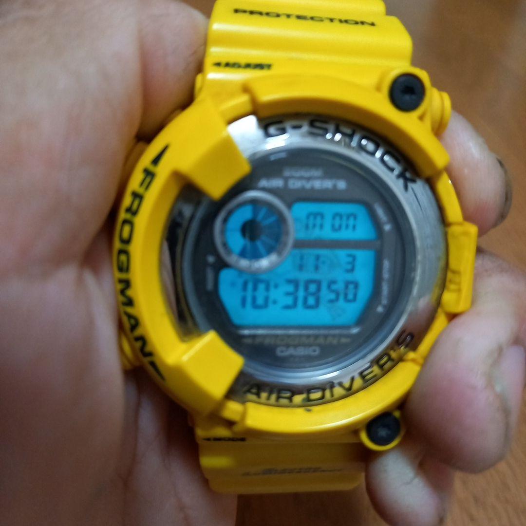 CASIO FROGMAN イエロー 腕時計