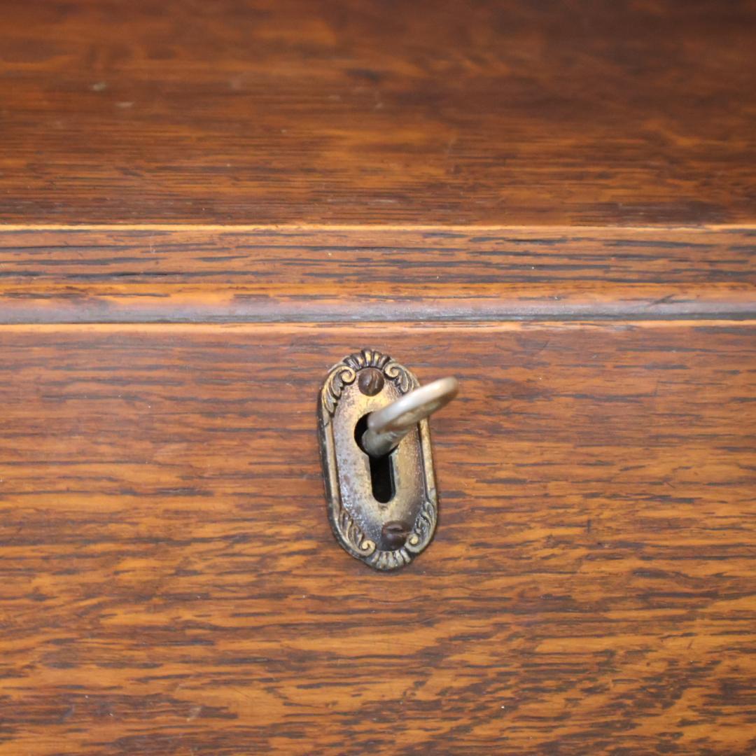 ロイズアンティークス オーク クラシック ライティングビューロー Lloyd's