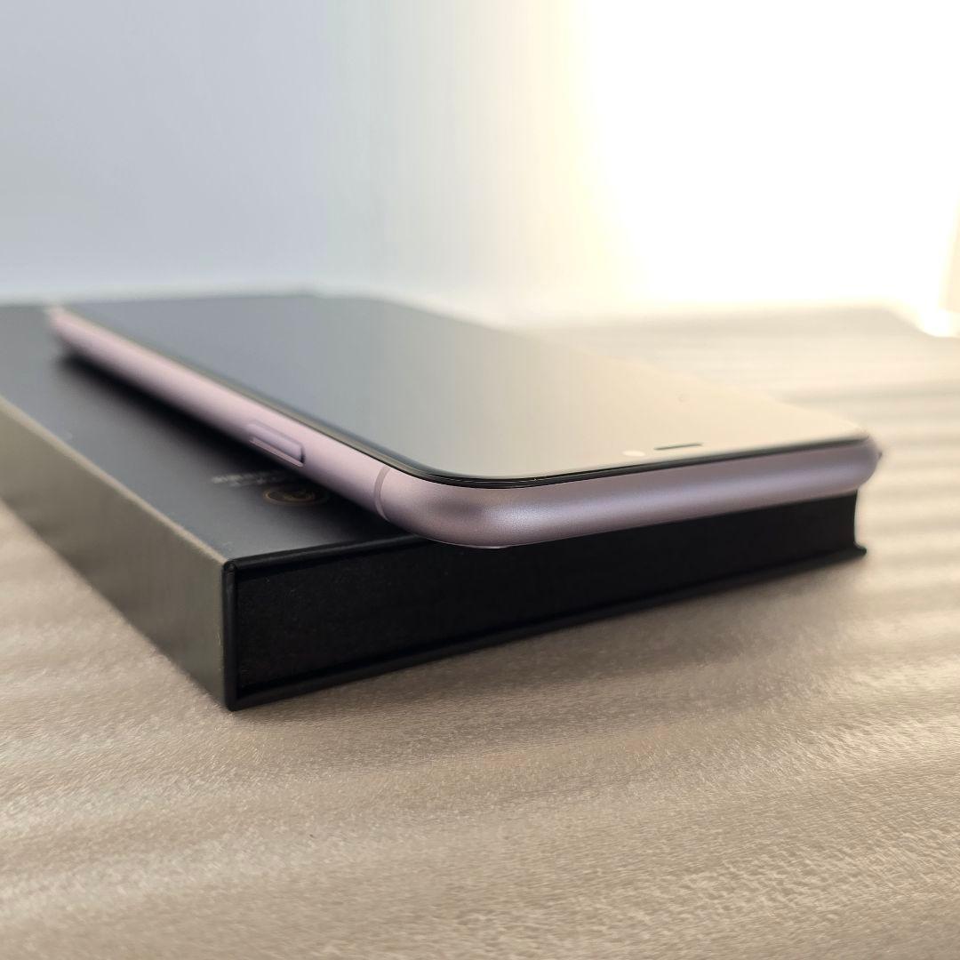 【バッテリ100%】iPhone 11 64GB パープル SIMフリー 極美品