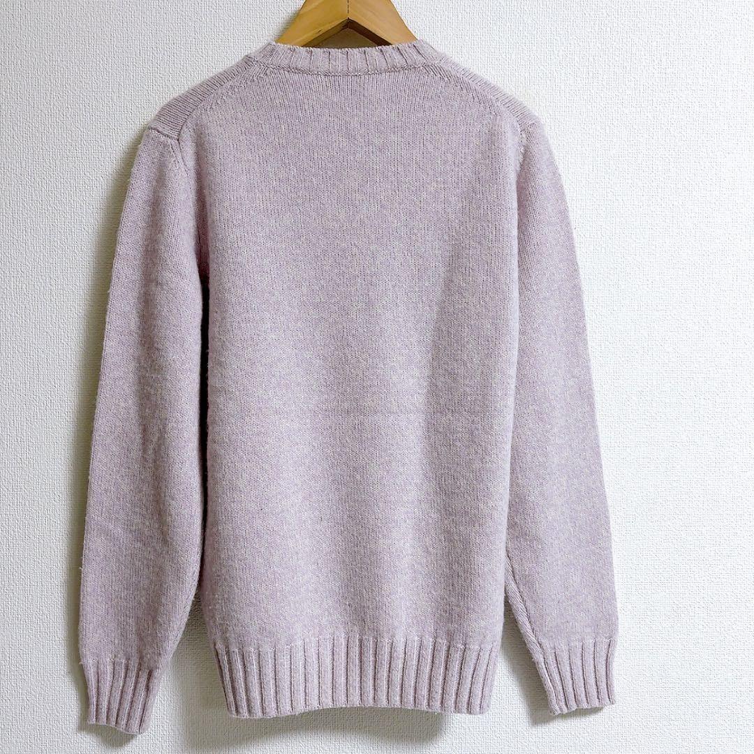 ま*ん様 FILIPPO DE LAURENTIIS✨ラベンダー　クルーネック