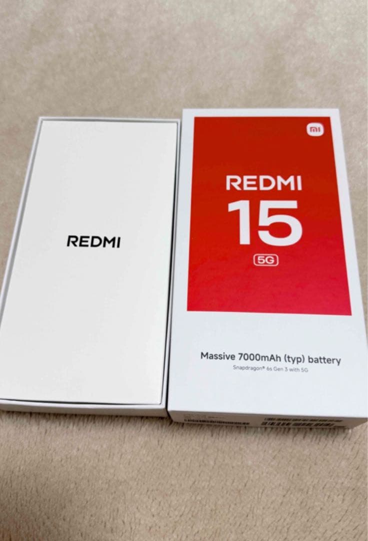 Redmi 15 5G 128GB Titan Gray 本体