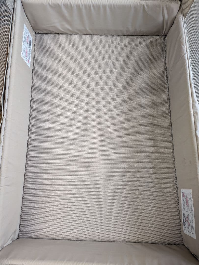 【清掃済み】 アップリカ ココネルエアー ベビーベッド ココア