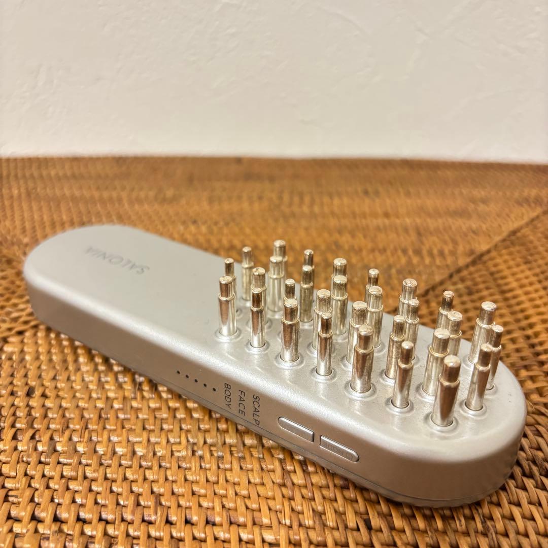 SALONIA EMS美顔器 リフトブラシ【ジェル付き】