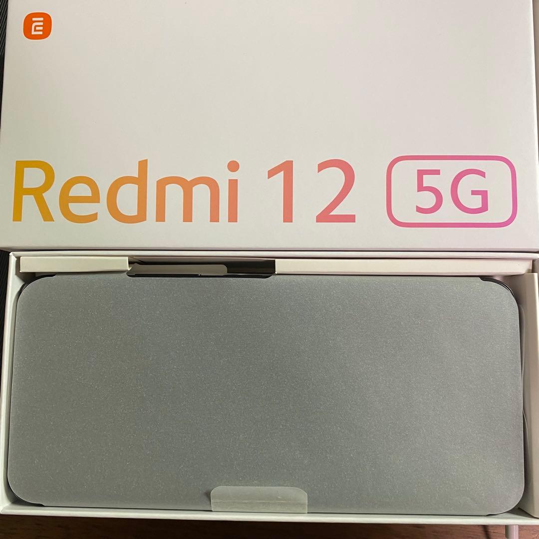 未使用　Xiaomi Redmi 12 5G [ミッドナイトブラック]