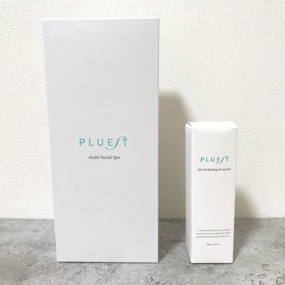 【プルエスト】マルチフェイシャルスパ PLUEST 美顔器・美容液セット