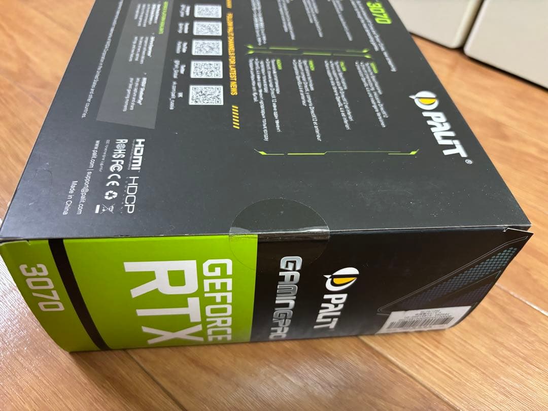 PALIT GeForce RTX 3070 8GB GamingPro 未開封