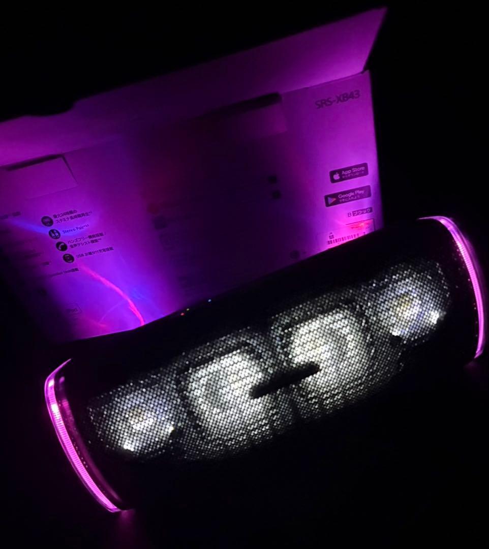 状態良SONY SRS-XB43 EXTRA BASS ワイヤレス スピーカー