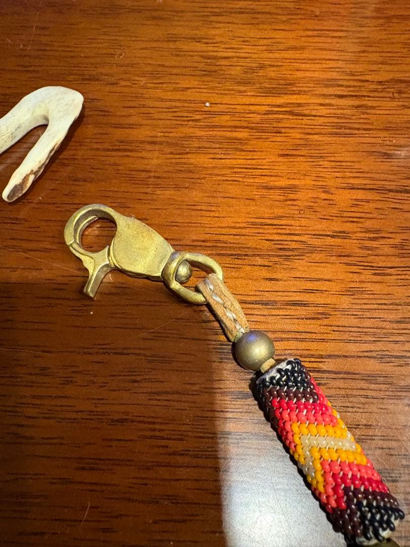 OGLALA アンティークビーズ ウォレットチェーン