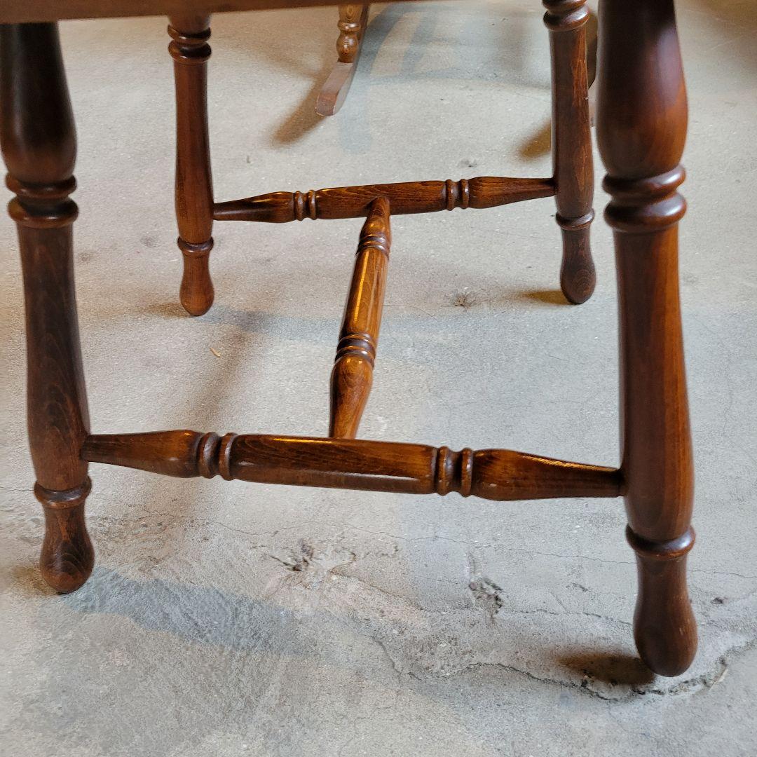 ウィンザーチェアA　木製　ダイニングチェア　レトロ　　ビンテージ　コイズミ