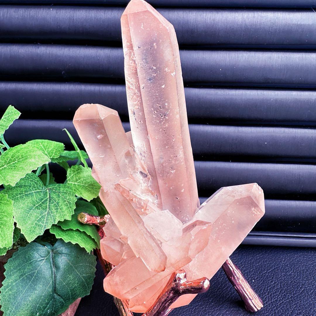 別格高級品❗️爆レア❗️両剣❗️超綺麗♡可愛い♡☆ピンクレムリアンシード原石A1348