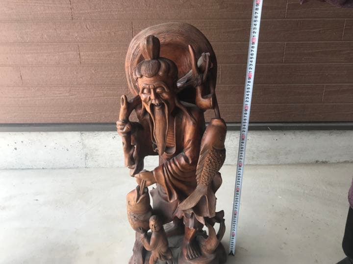 骨董品　木像