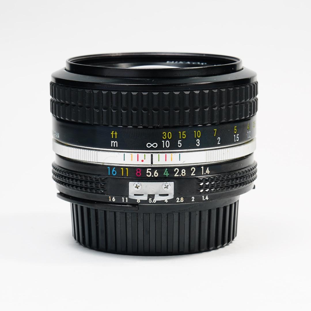 【極美品】動作◎ ニコン　Ai Nikkor 50mm F1.4 905