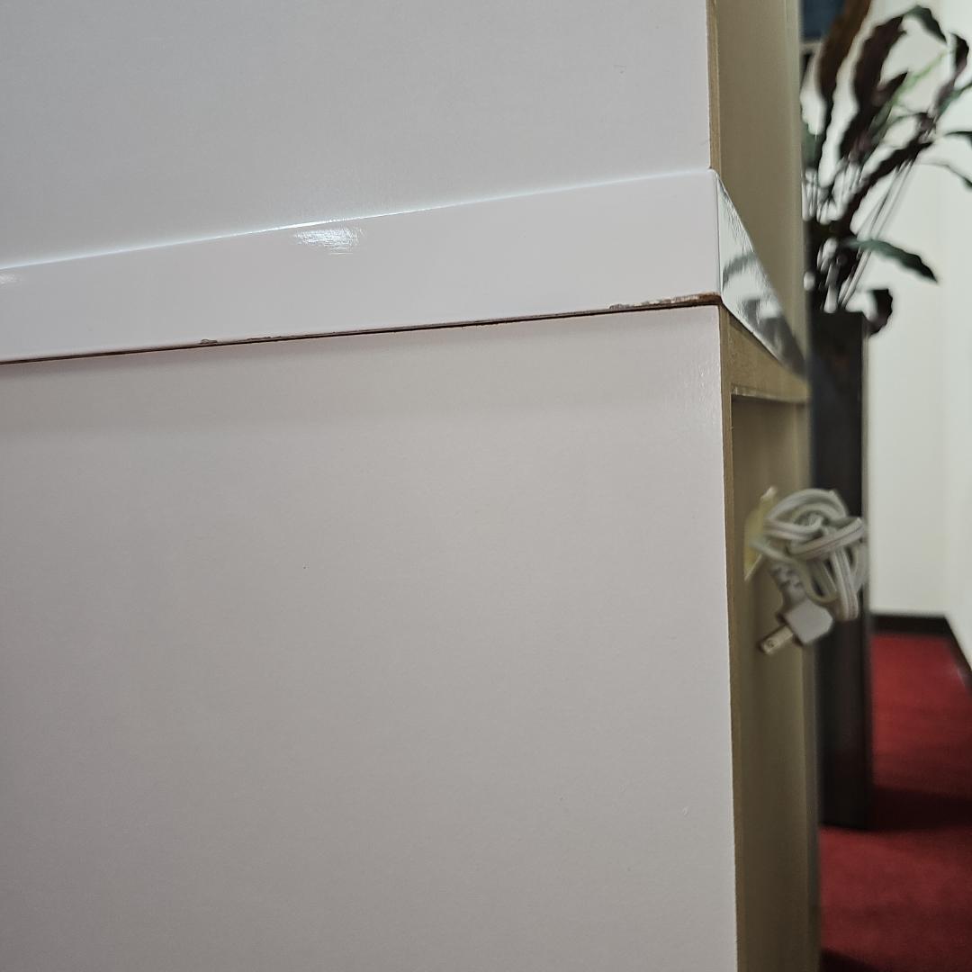 東京23区送料無料　ホワイトキッチンボード