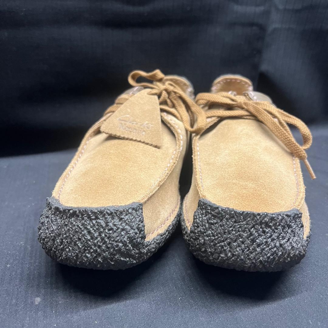 〇T上1042 未使用 クラークス ワラビー ナタリー 25.5 スエード