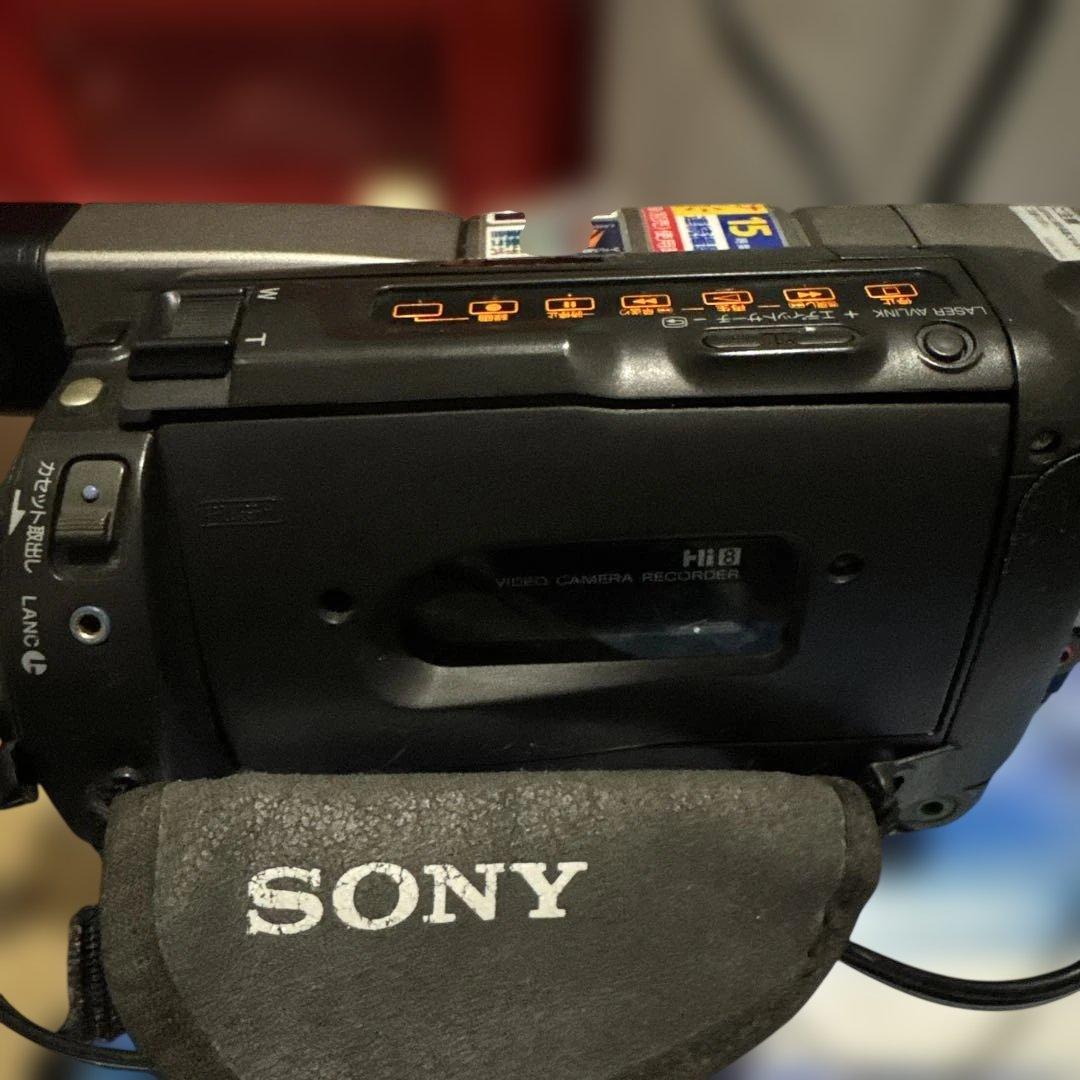 SONY Handycam Hi8 80倍デジタルズーム