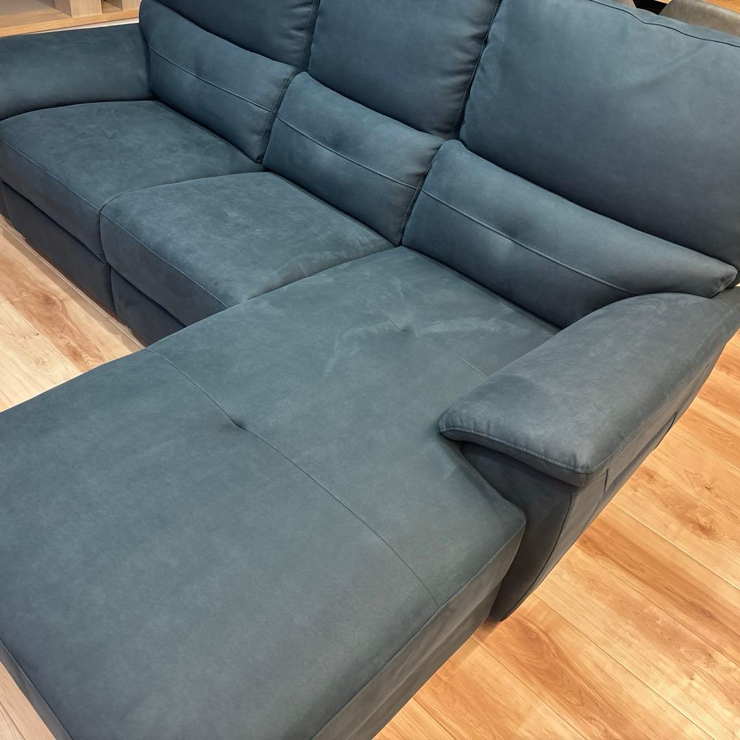 新品未使用品！CRASH GATE 3人掛けソファ 3P インディゴブルー