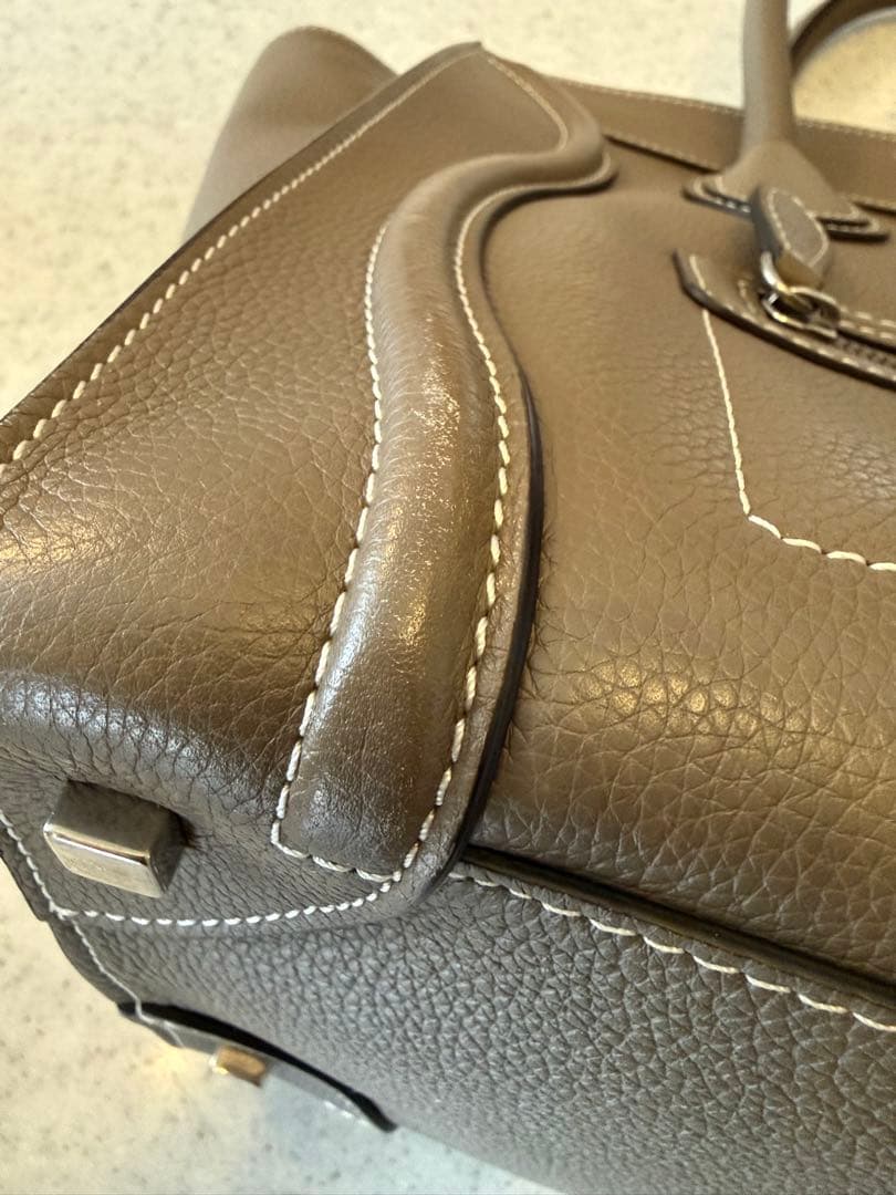 セリーヌCELINEラゲージトートバッグトーブ美品