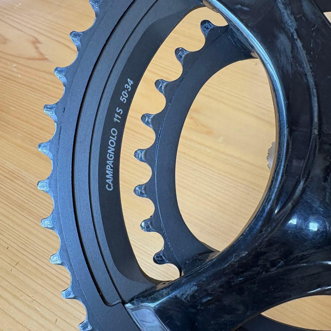 カンパニョーロレコード　クランク11速　172.5mm　50T　34T