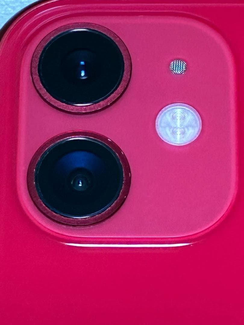 美品 iPhone11 64GB レッド 本体 SIMフリー 箱 付属品有