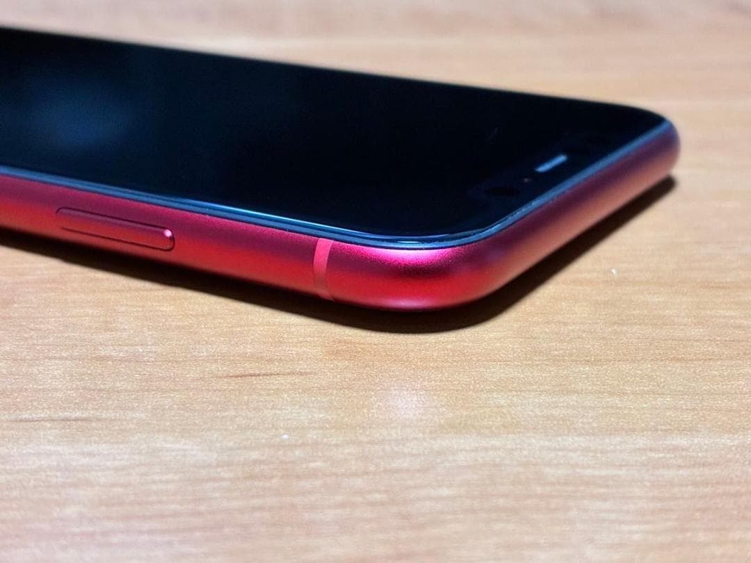 美品 iPhone11 64GB レッド 本体 SIMフリー 箱 付属品有