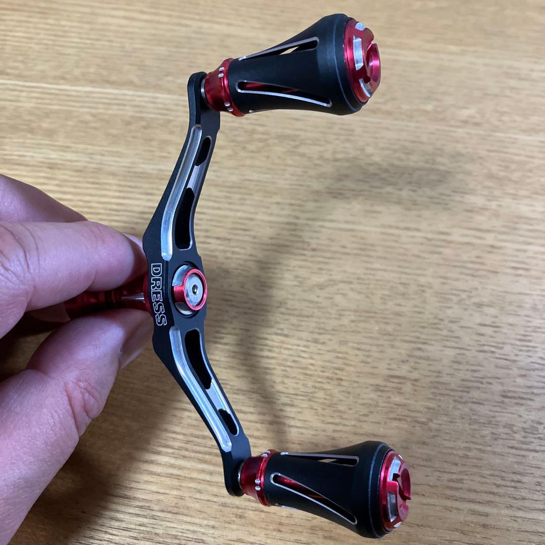 美品　ダイワ用　DRESS ダブルハンドル　ハイテン　スタンド　セット