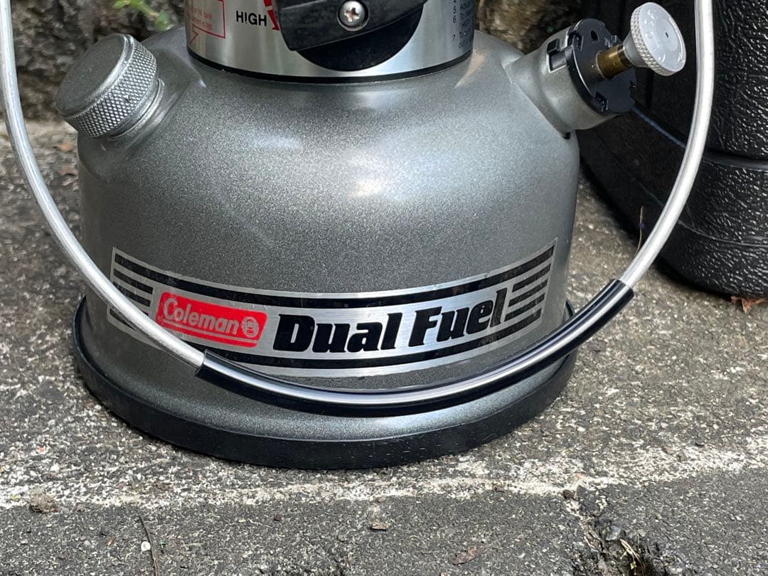 メンテ済》コールマン【285U nleaded 2ランタン】'94年05月製