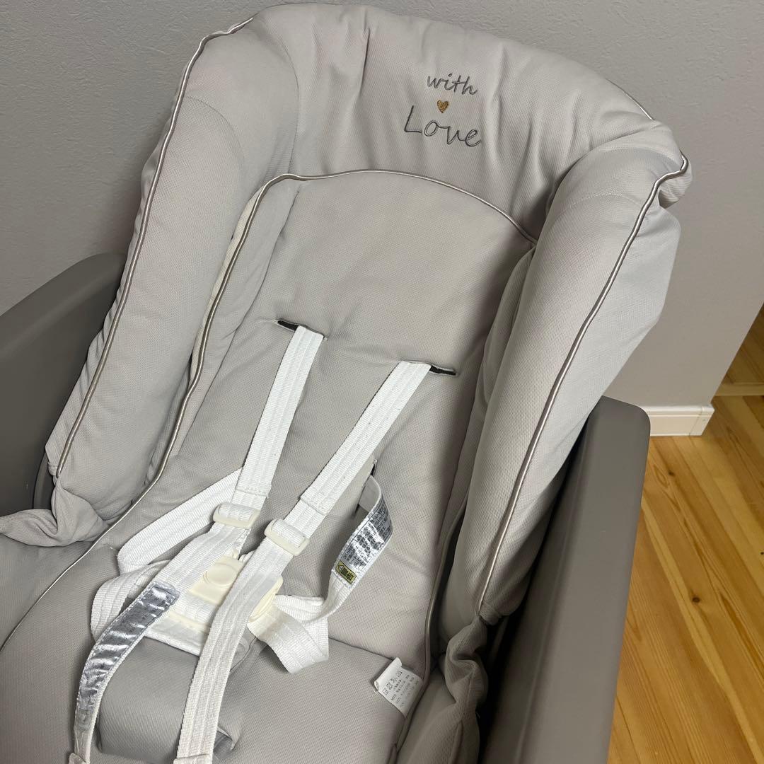 【美品】Aprica アップリカ　ユラリズムスマートプレミアム　ハイローチェア