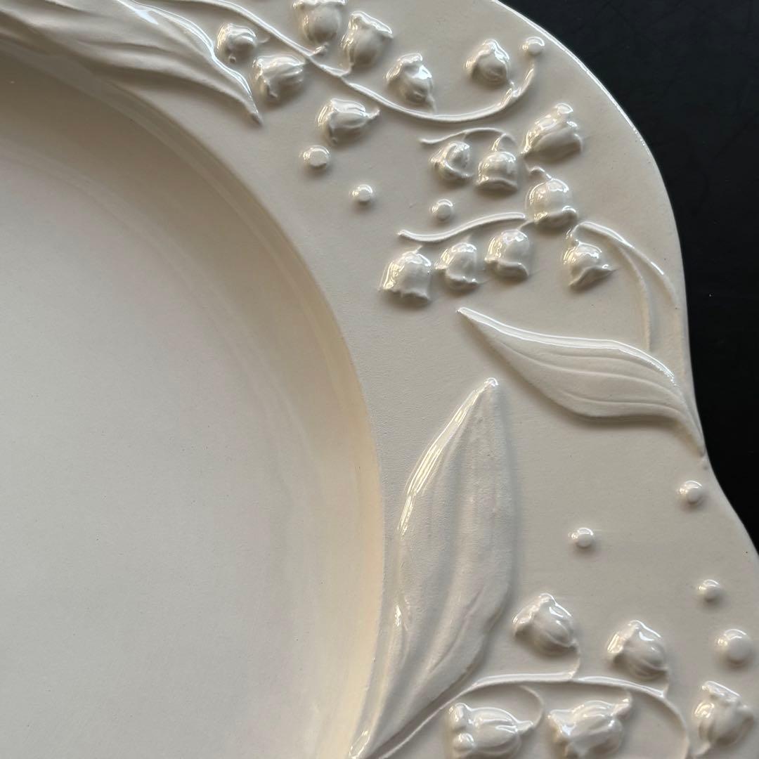 ディオール　メゾン　リリー ディオール　ディナープレート　すずらん　2枚セット