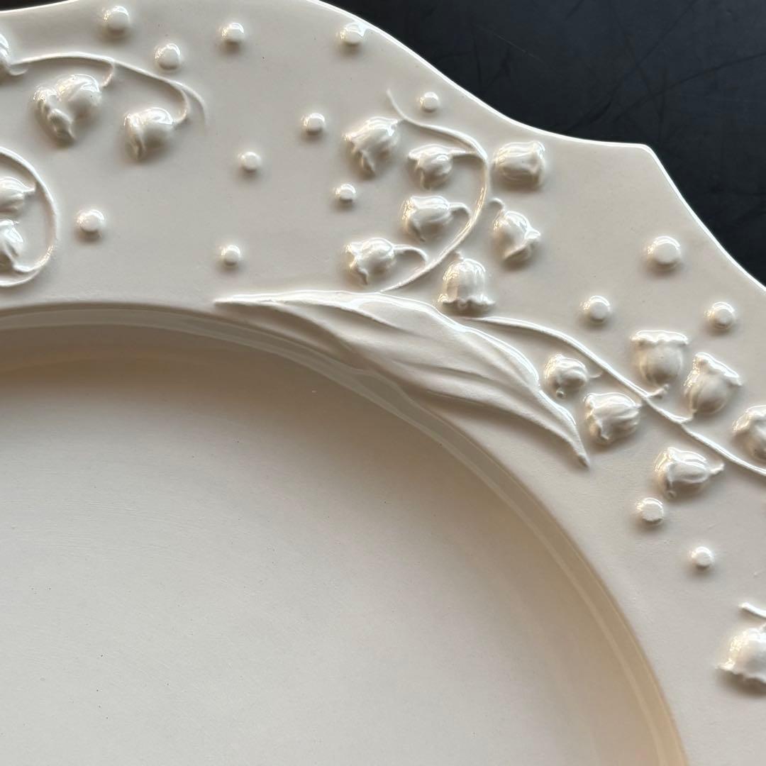 ディオール　メゾン　リリー ディオール　ディナープレート　すずらん　2枚セット