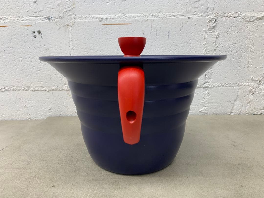 MN0608★ラゴスティーナ Sally パスタ用鍋 ネイビー