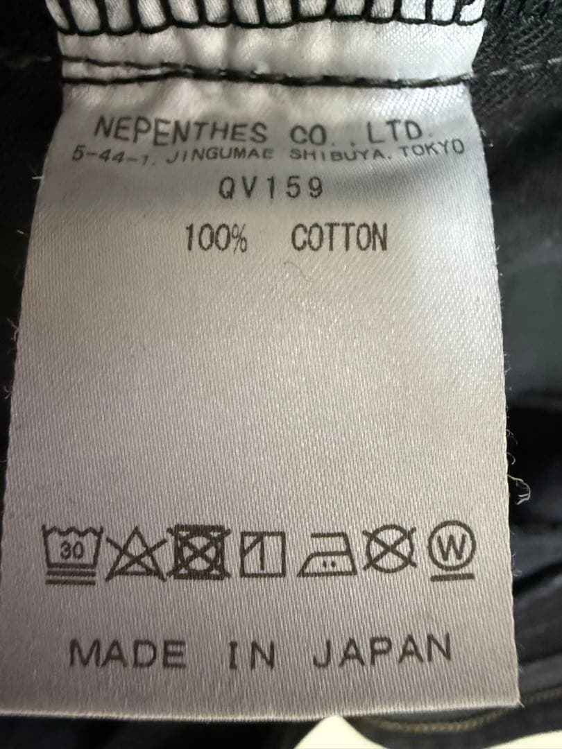 Needles ヒザデルバギーデニム 定価31900円