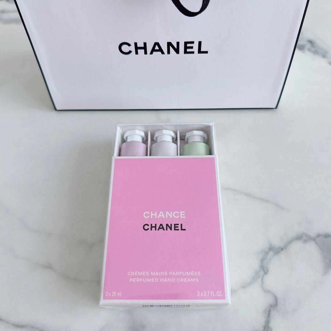 新品未使用　CHANEL　シャネル　ハンドクリーム　チャンス　クレームマン