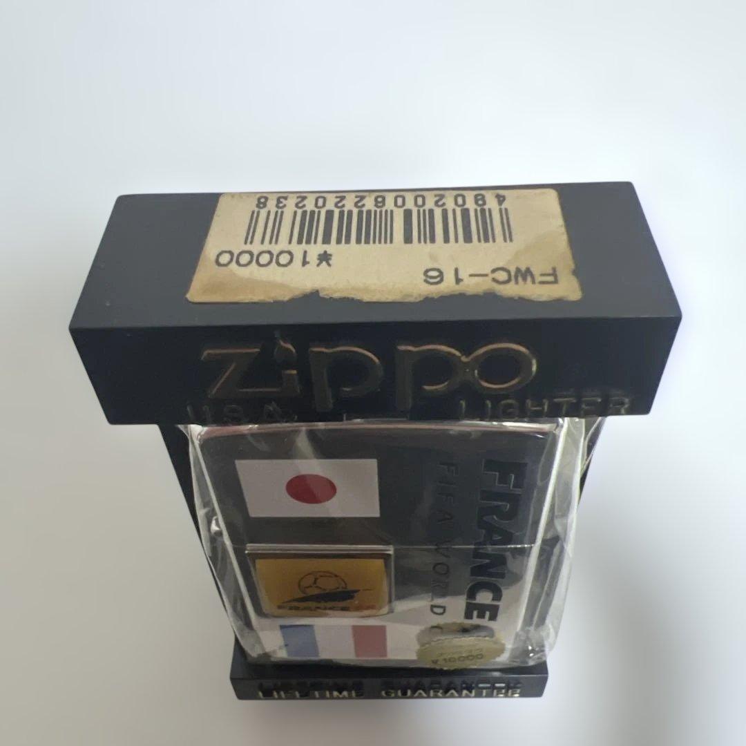 【超希少/限定品】1998年 フランスW杯 ZIPPO 日本代表（No.4524