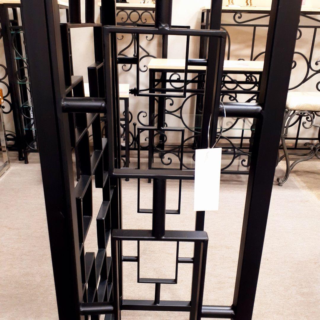 輸入家具　天然大理石使用　『アイアン・コンソールテーブル』　モダンスタイル