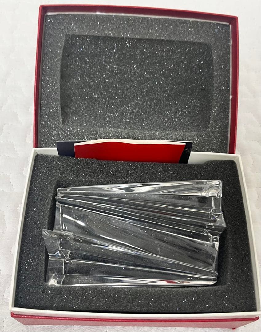 【極美品】バカラ／BACCARAT シューティングスター トロフィー 置物