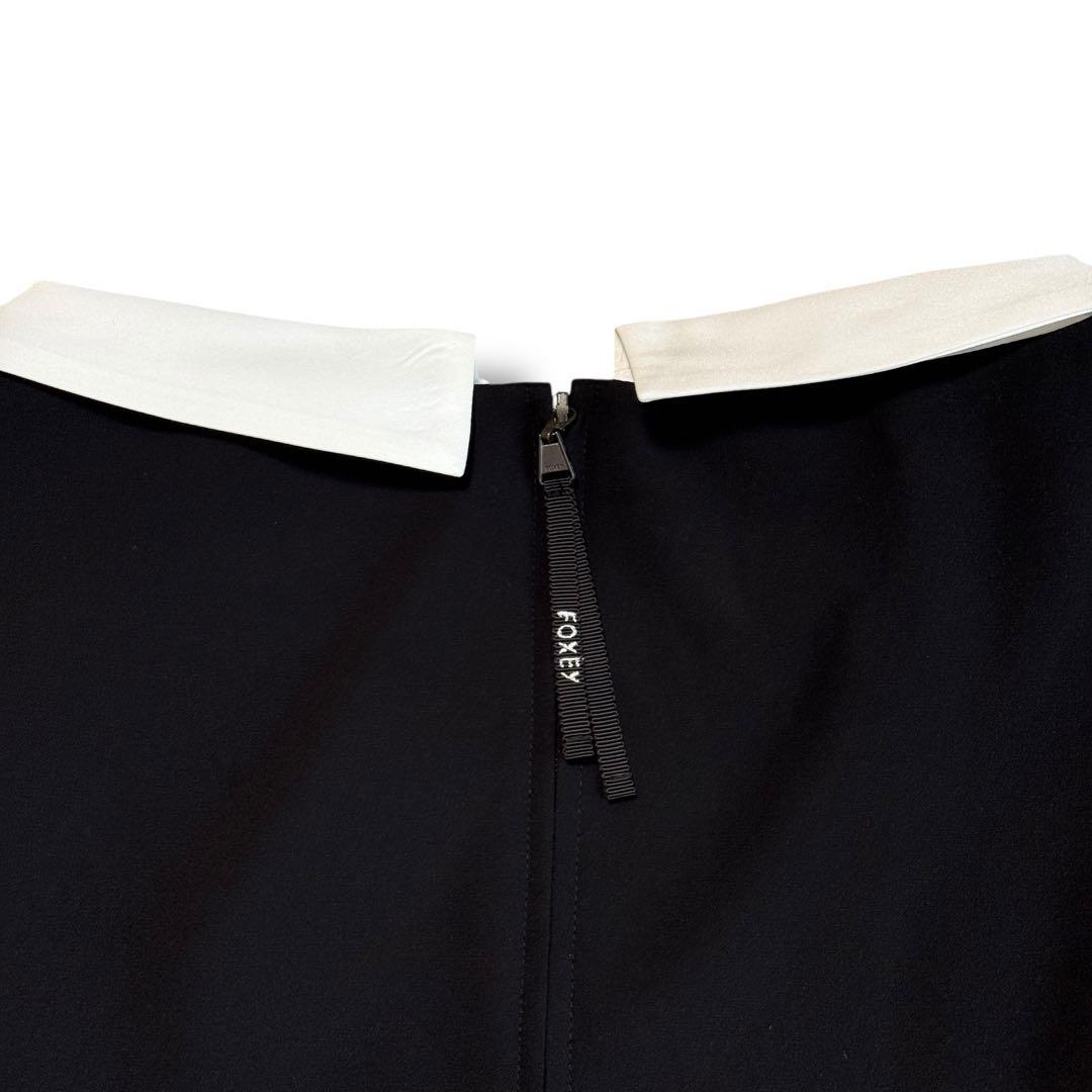 FOXEY NEWYORK トレゾール ベルト付き ブラウス 人気完売 ミタパン