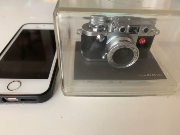 [希少]Leica Ⅲ f Model型　ミニチュアカメラ　専用ストロボ付き