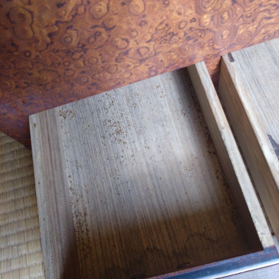 木製　長火鉢 レトロ　引き出し付き