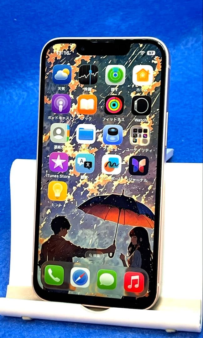 不明なし新品バッテリー＆ディスプレイiPhone13mini 128GBピンク