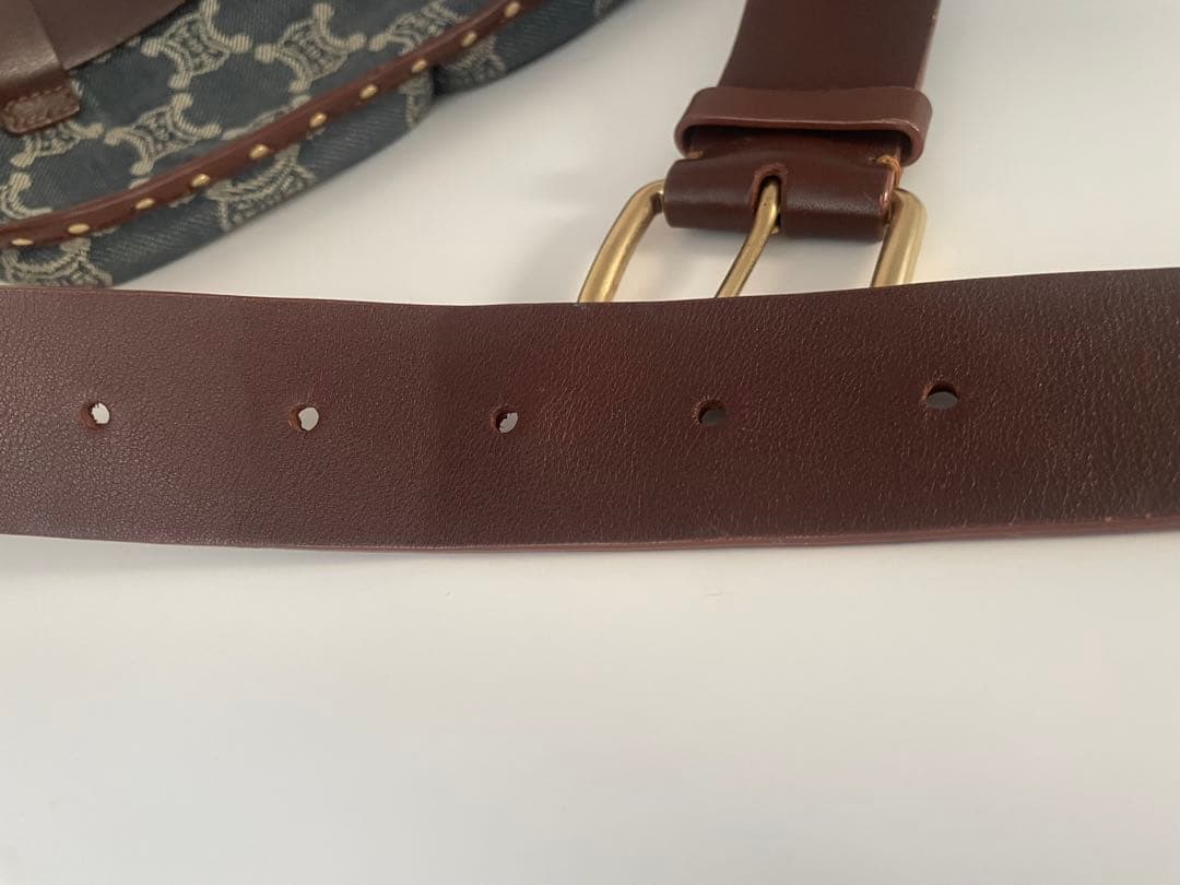 CELINE　セリーヌ　デニム　 ウエストポーチ