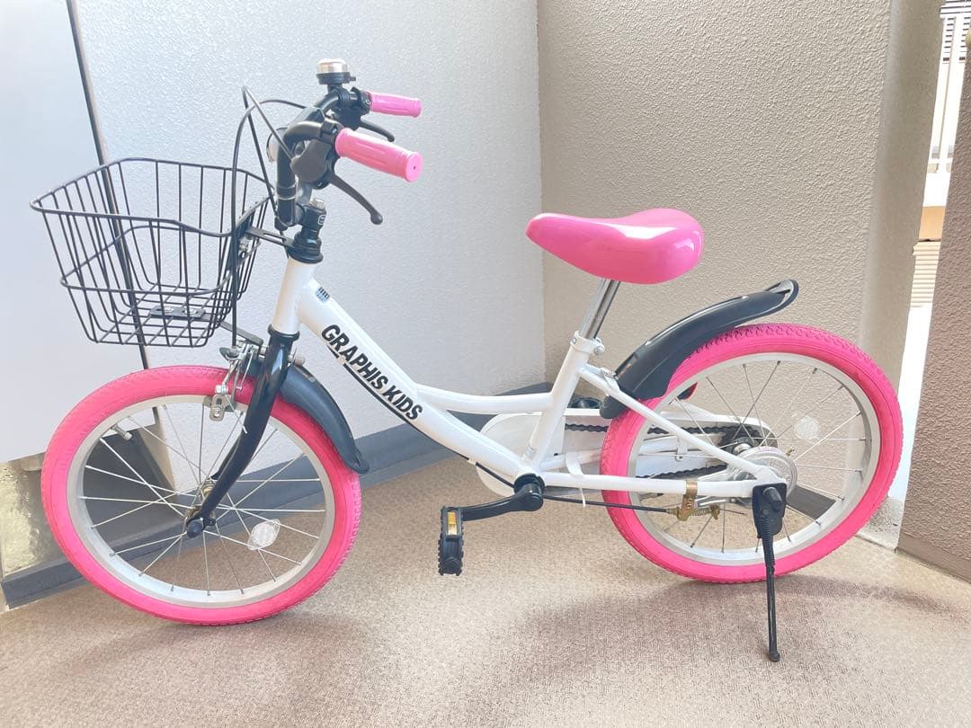 GRAPHIS KIDS 子供用自転車18インチ直接引渡し限定 奈良県近鉄奈良駅