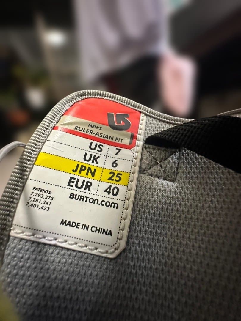 BURTON RULER バートンスノーボード ブーツ 25cm