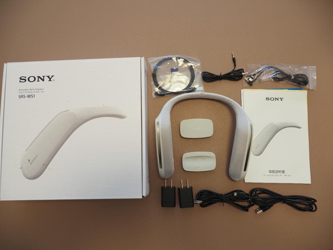 ソニー SONY ウェアラブルネックスピーカー SRS-WS1