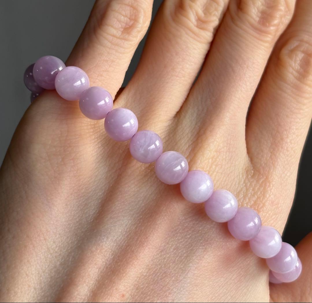 あ〜きゃん♬様　高品質　クンツァイト　ブレスレット