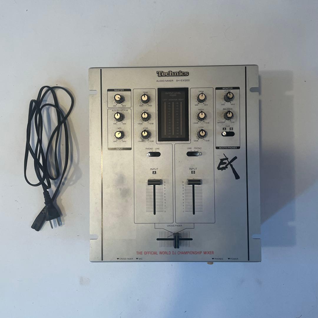 【動作品】テクニクス technics sh-ex1200 dj ミキサー