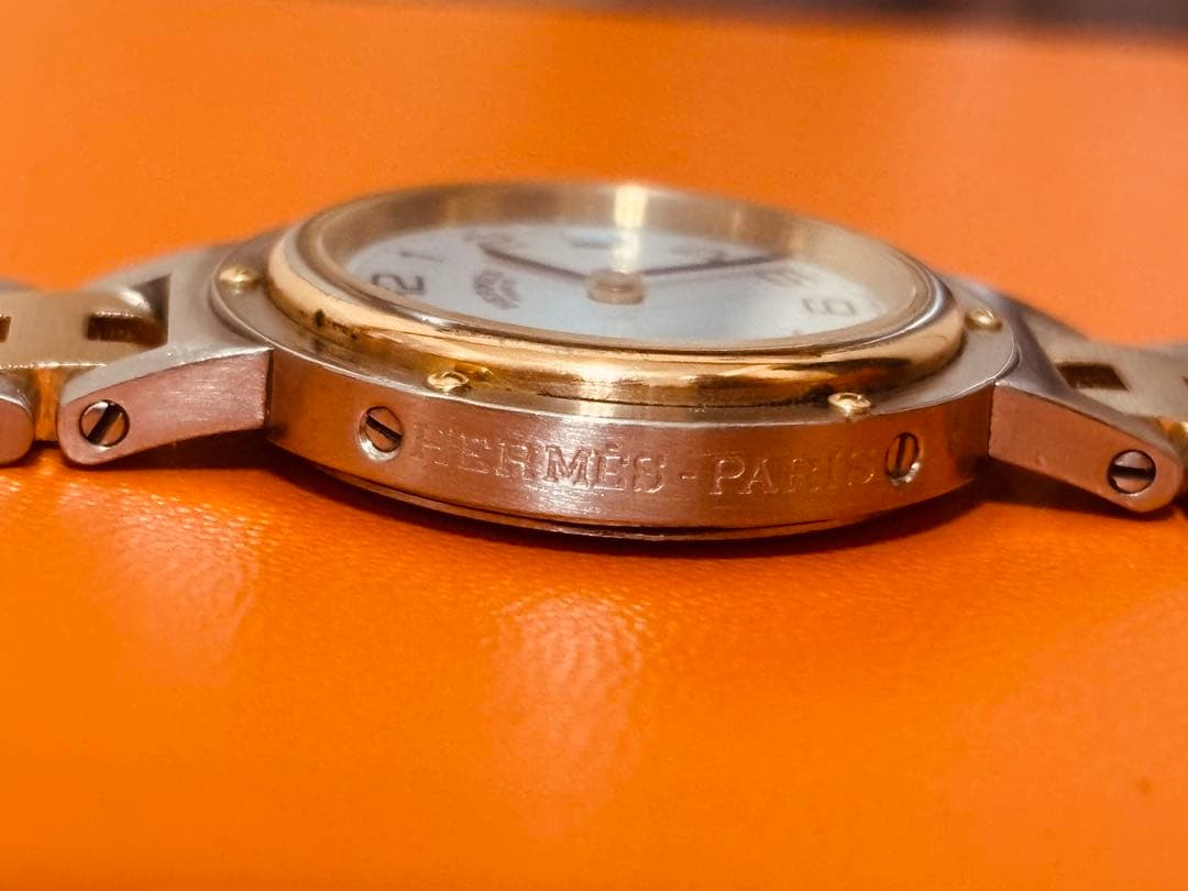 エルメス　クリッパー コンビ　美品