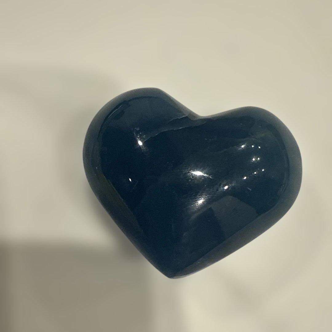 青瑪瑙　ハート型