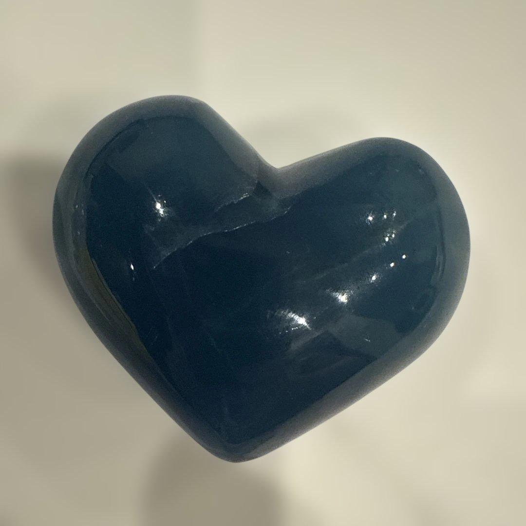 青瑪瑙　ハート型