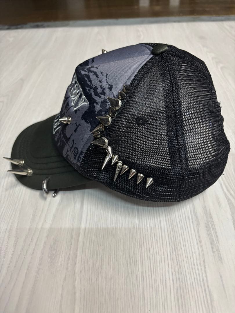 スタッズ　メッシュキャップ　EREHWON punkandyo supreme